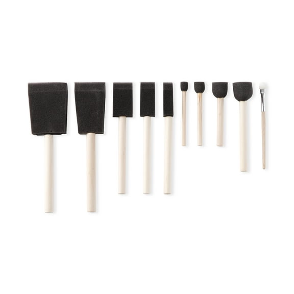 Craft Smart Foam Brush Value Set, 3 Packs: 60 ct. (180 total)