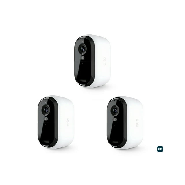 3 Packs Arlo Security Camera, Arlo Eessential Spotlight Camera