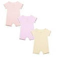 thumbnail image 1 of 3 Packs Baby Clothes Baby Bodysuit Comfort Romper Pajamas Jumpsuit Newborn Clothes for Girls 6 Months, 1 of 9
