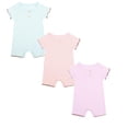 thumbnail image 1 of 3PCS Baby Clothes Baby Bodysuit Comfort Romper Pajamas Jumpsuit Baby Girls' Clothing 9 Months, 1 of 9