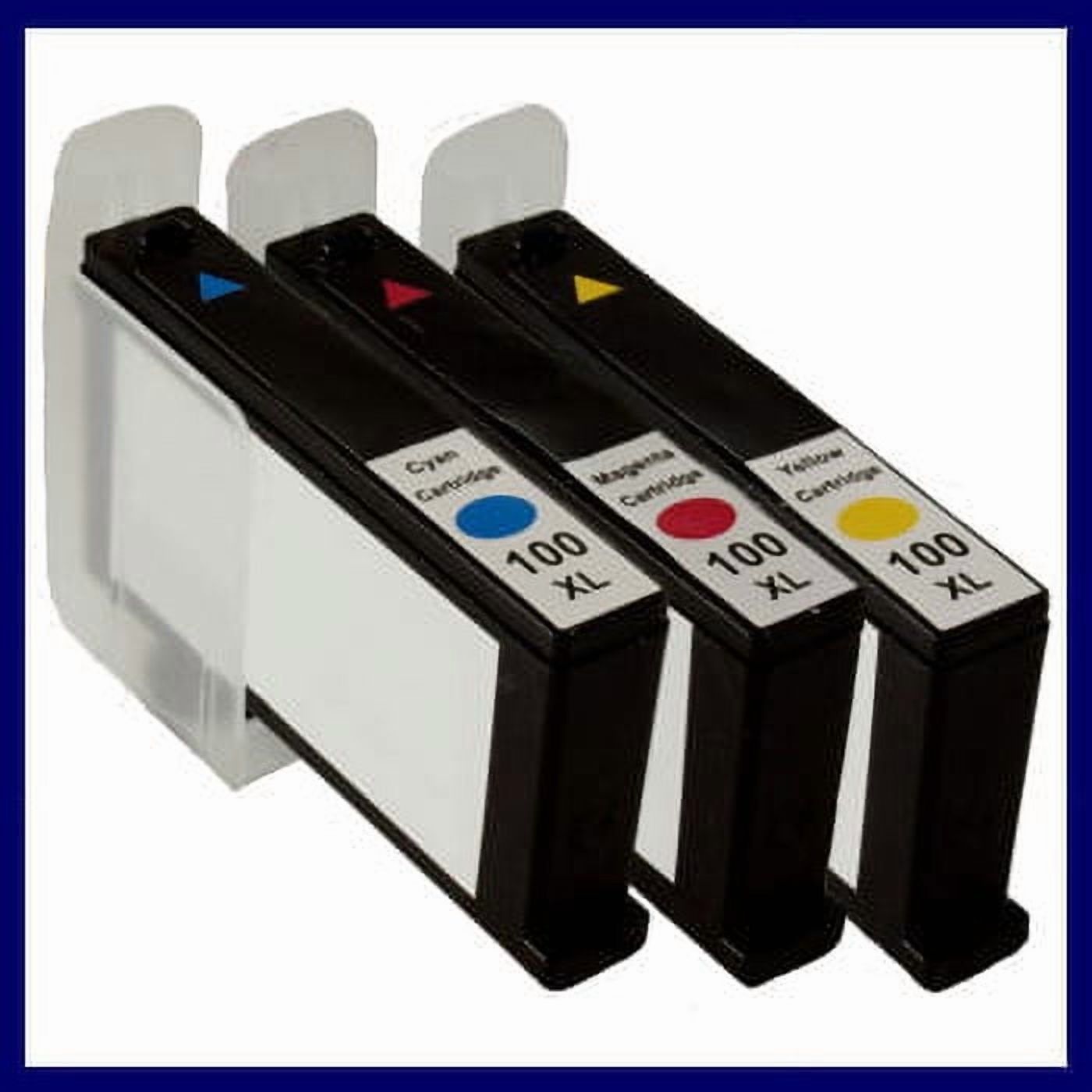 3 Pezzi Inchiostro Colore 100XL Compatibile Per Lexmark S301 S305 S405 S505 S605 S815