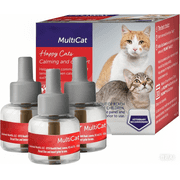 3 Packs FELI-WAY MultiCat Calming Pheromone, 30 Day Refill - Cat Calming Diffuser