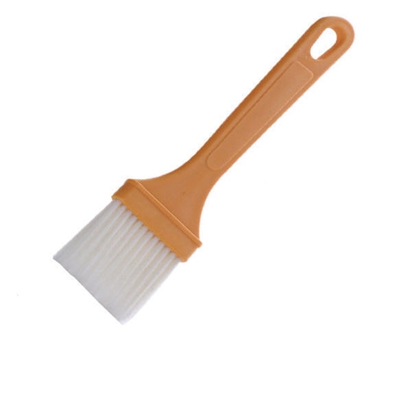 3 Packs Food Grade Silicone Basting Brush High Heat Resistant Non Stick BBQ Pastry Baking Tool with Ergonomic Handle for Kitchen Camping Grill Cake Decorating 15.6cm