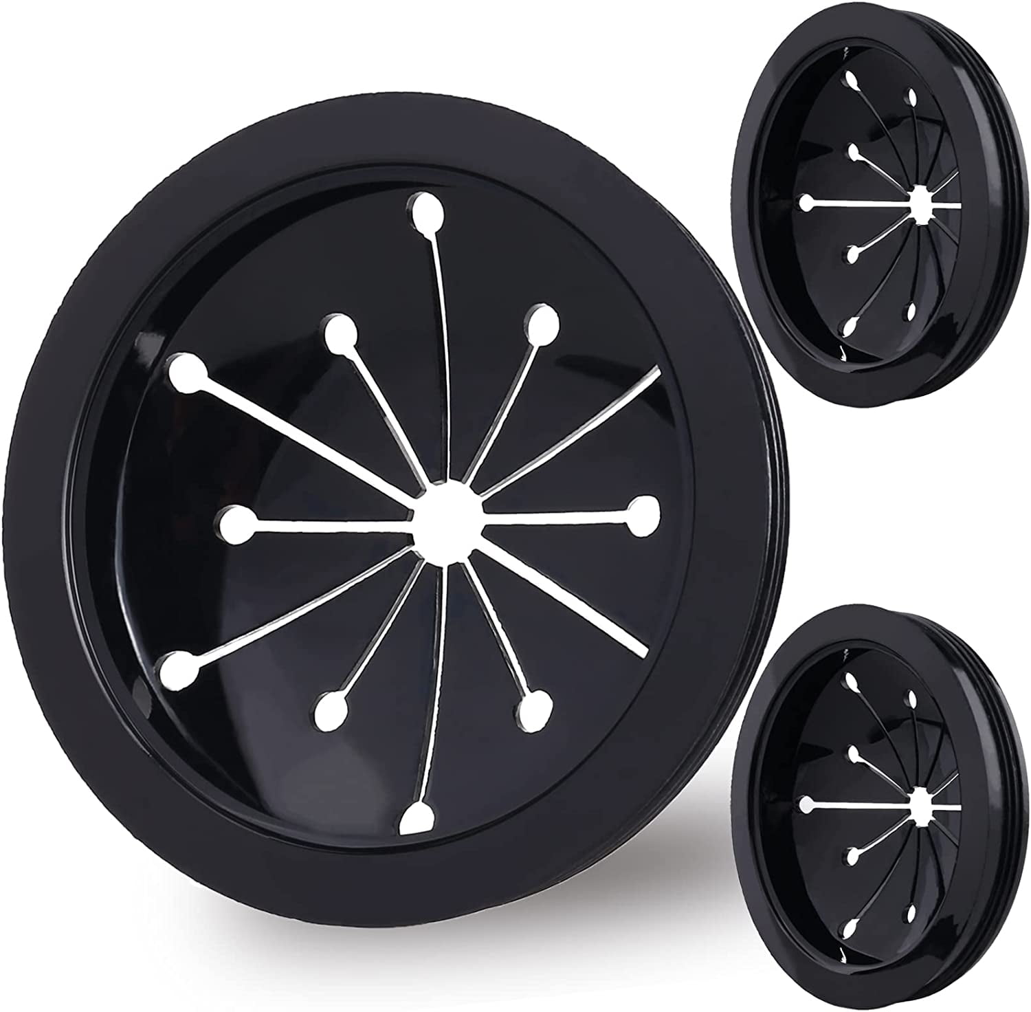 3 Packs Garbage Disposal Splash Guard Sink Baffle, 31/8 Inch Food