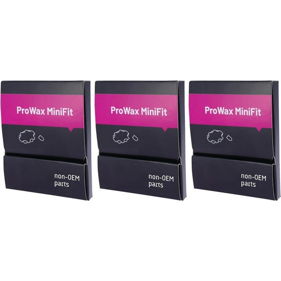 (3 Packs) Genuine Oticon ProWax MiniFit Replacement Wax Filters