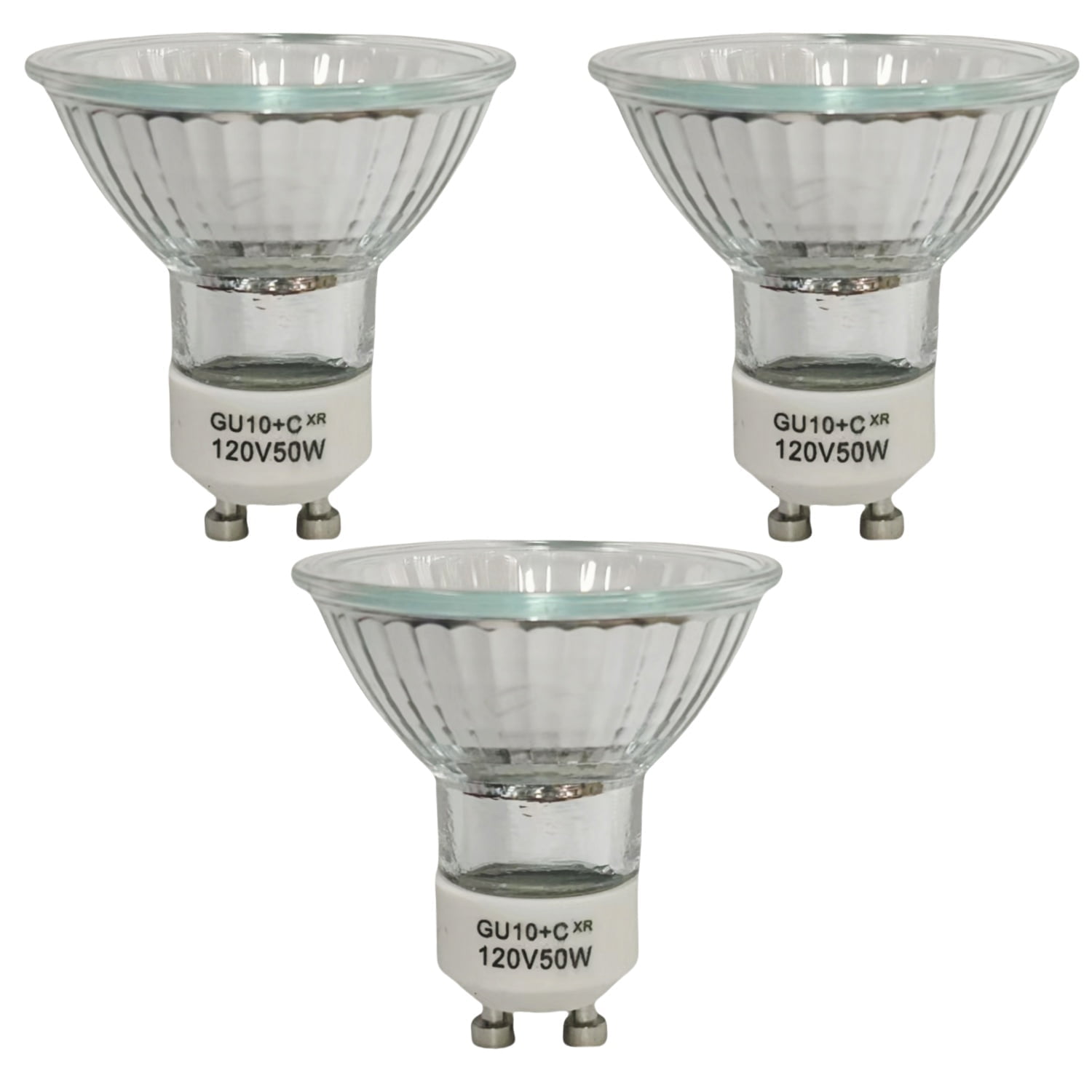 3 Packs Halogen Bulb 50 Watt GU10 120V NP5 Replacement Bulbs for Candle Warmer Lamps,Scent Wax Burner,Fragrance Melt,Warming Bulb MR16 JDR Dimmable,Warm White 2700K