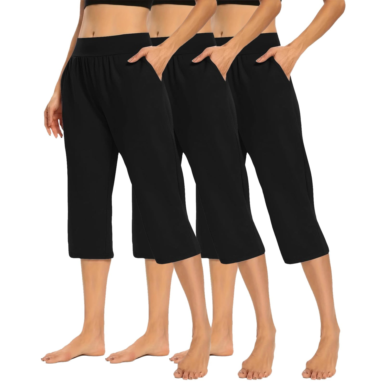 High Waist Cropped Pant