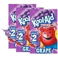 thumbnail image 1 of 3 Packs Kool-Aid Grape Unsweetened Grape Artificially Flavored Powdered Drink Mix, 0.14 Oz. Packet, 1 of 13