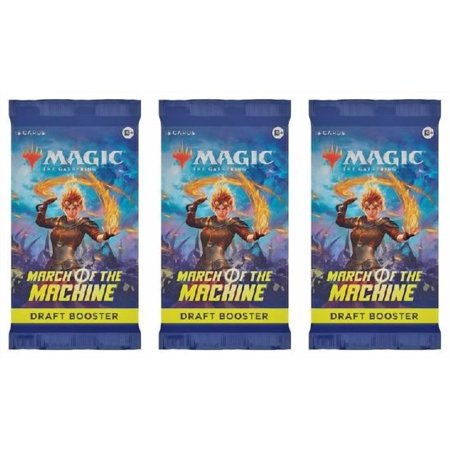 3 Packs MTG Draft Booster Pack Lot MTG March of the Machine