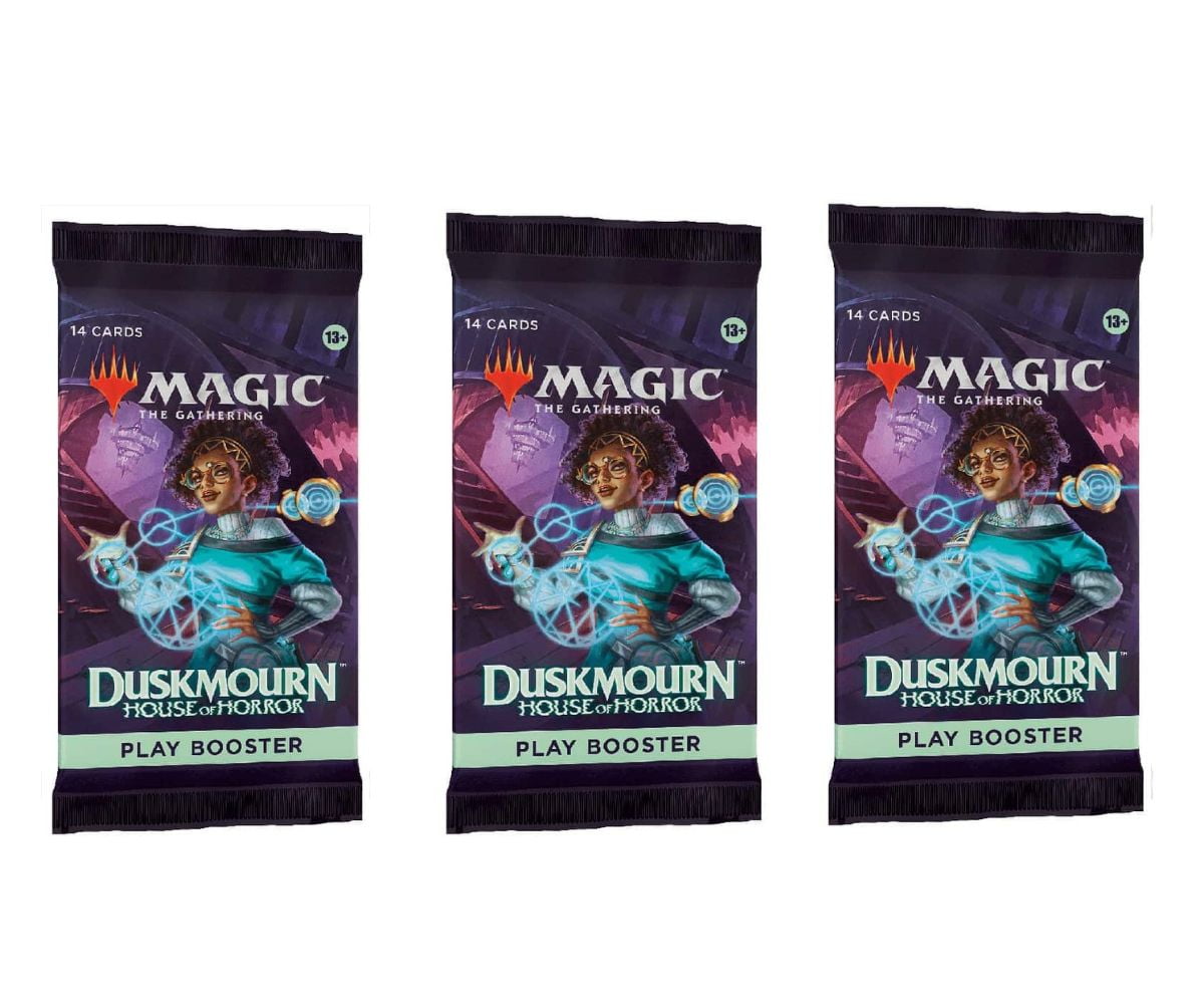 duskmourn set booster box Duskmourn: House of Horror Play Booster Unboxing