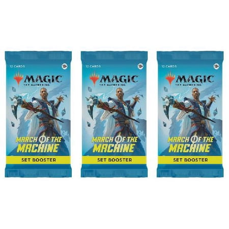 3 Packs MTG Set Booster Pack Lot MTG March of the Machine