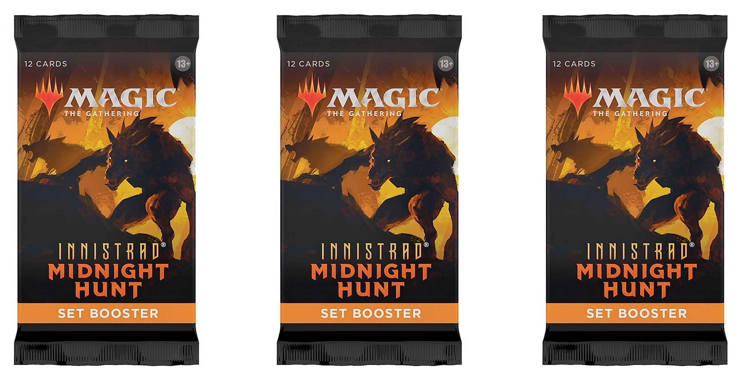 mtg innistrad midnight hunt set booster box Amazon.com: Magic: The Gathering Innistrad: Midnight Hunt Draft Booster Box main image 1