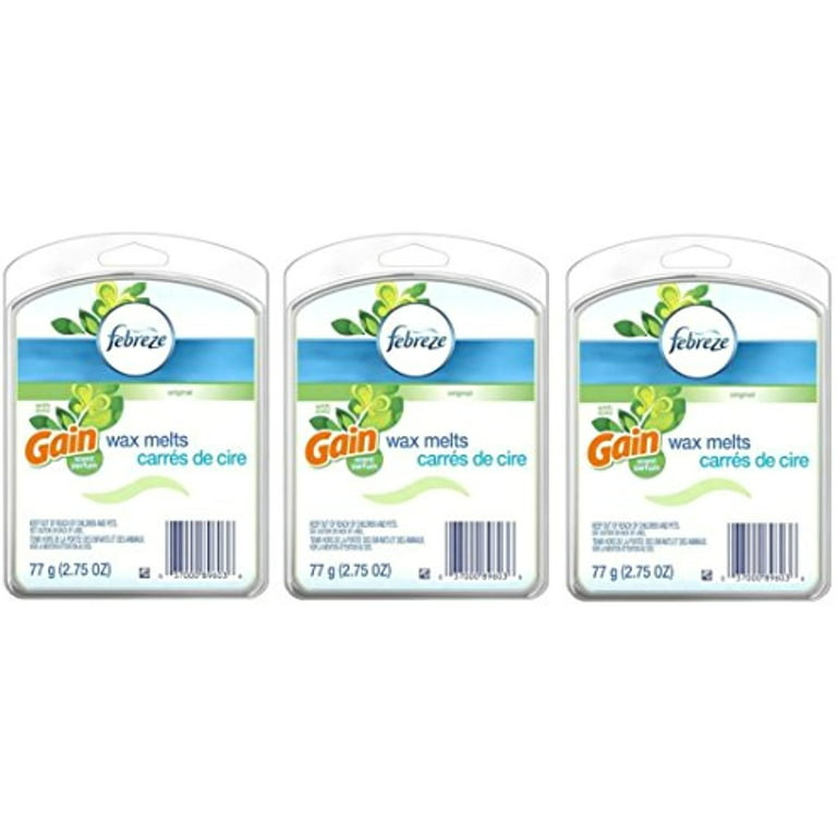 Febreze ONE Wax Melts Air Freshener - Lemongrass & Ginger - 6 Count Soy Wax  Melts Per Package - Pack of 2 Packages (Packaging Varies)