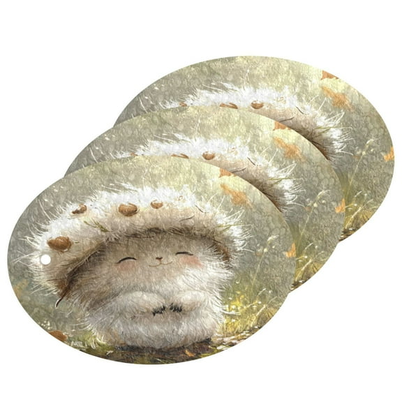 3 Packs Of Wood Pulp Cotton Dishwashing Sponge 3.54x2.56 Inch Dishwashing Sponge Household Cleaning Sponge Kitchen Utensils Clean Use White Elf