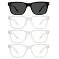 thumbnail image 1 of 3 Packs Reading Glasses 4.0 Men 1 Pair of Sunglasses Readers 400 for Women 1.00 1.25 1.50 1.75 2.00 2.25 2.50 2.75 3.00 3.50 4.00 WEMOOTANTS, 1 of 5