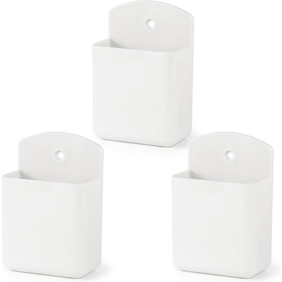 3 Packs Remote Control Holder Wall Mount, TV Remote Holder, Self Adhesive Controller Holder, Wall Pen Holder Storage Accessories for Home Office School -Black