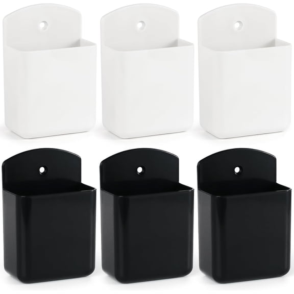 3 Packs Remote Control Holder Wall Mount, TV Remote Holder, Self Adhesive Controller Holder, Wall Pen Holder Storage Accessories for Home Office School -Black