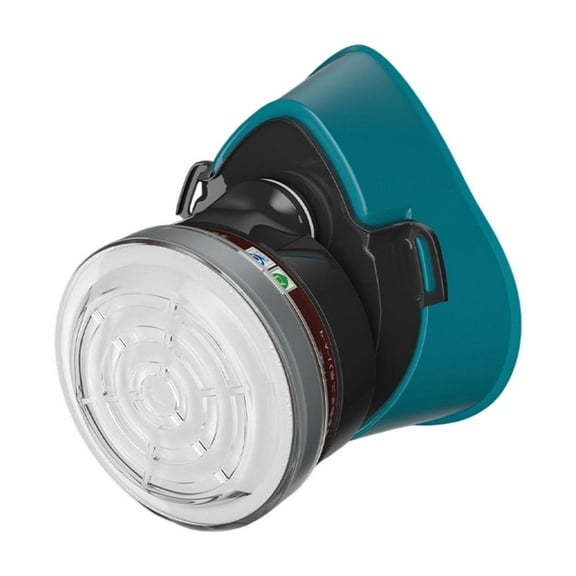 3 Packs Respirator Mask with Filters Reusable for Construction & Industrial Work Adjustable Face Cover Dust Proof Gas Mask with Activated Carbon Cartridge for Painting Woodworking Safety Gear