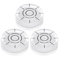 thumbnail image 1 of 3 Packs Round Bubble Level 32x12mm Mini Circular Precision Spirit Levels, White, 1 of 6