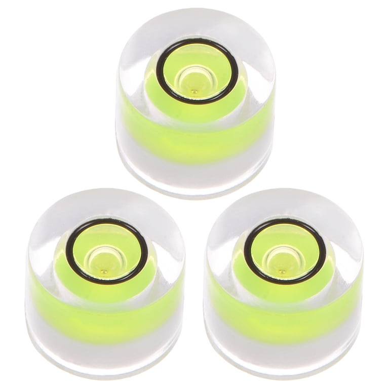 20pcs Mini Round Bubble Levels - 12mm Bullseye Spirit Levels For Leveling Pictures, Tripods, Tools