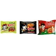 thumbnail image 1 of 3 Packs Samyang Korean Artifical Spicy Chicken Stir Fried Ramen Roasted Noodles 3 Different Flavors (Jjajang,Original,kimichi) Plus NineChef Brand Long Handle Coffee Spoon, 1 of 2