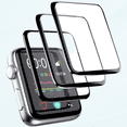 thumbnail image 1 of 3 Packs Screen Protector Compatible with Apple Watch 45mm Series 7 HD Screen Protector Anti-Scratch Bubble Free Screen Protector, 1 of 5