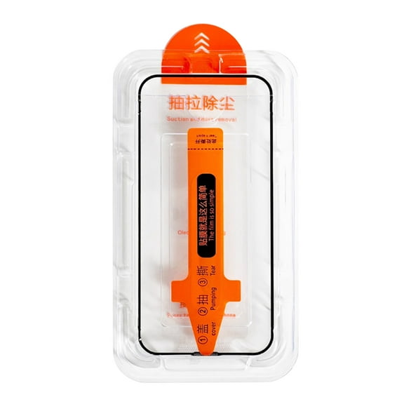 3 Packs Screen Protector Tempered Glass HD Clear Anti Fingerprint Full Coverage Explosion Proof Scratch Resistant Fit for iPhone 16 16 Pro 16 Plus 16 Pro Max Case Friendly Easy Installation