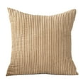 thumbnail image 1 of 3 Packs Soft Weave Pillowcase Cover Breathable Skin Friendly Cotton Pillow Sham for Bedroom Decor Standard Size 17x17 Inches Envelope Closure Washable, 1 of 8