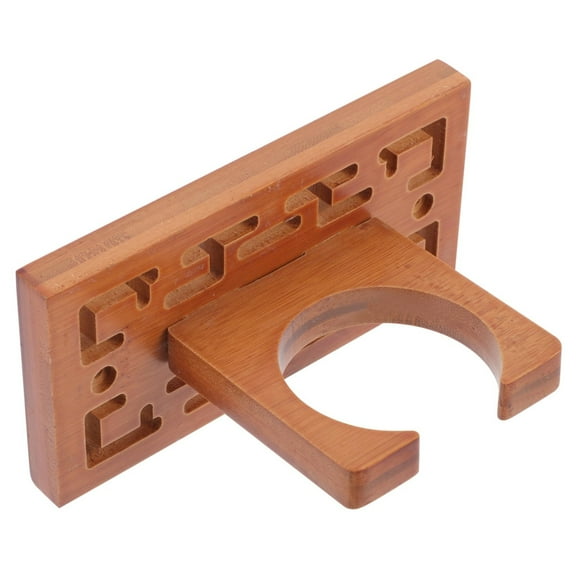 3 Packs Solid Wood Wall Mount Hook for Guitar Ukulele Erhu Flute Clarinet - Classical Carved Instrument Hanger with Screws for Home Studio Office Exhibition Display