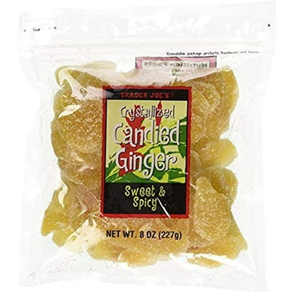3 Packs TJ Crystallized Candied Ginger Sweet & Spicy