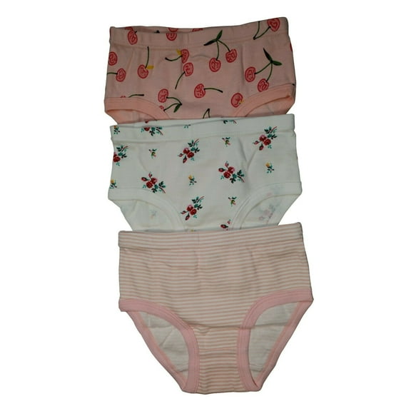 3 Packs Toddler Little Girls Kids Underwear Cotton Briefs Underpants Size 2T 3T 4T 5T 6T 7T