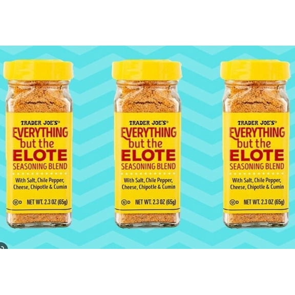 3 Packs Trader Joe's Everything but The Elote Sesame Seasoning Blend 2.3 oz Each