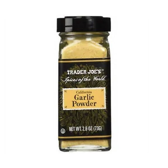 3 Packs Trader Joe's Spices of the World California Garlic Powder 2.6 oz Each