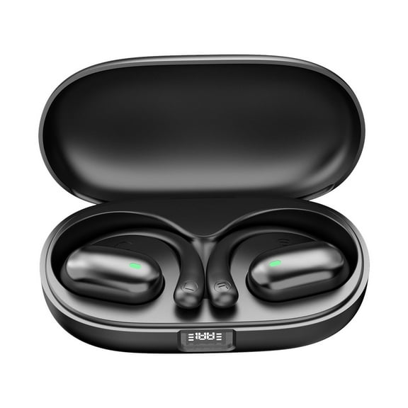 3 Packs Wireless Bluetooth Headset with Digital Display 15mm Drivers IPX7 Waterproof Noise Cancelling Mic for Sports Running Gym Workout Bluetooth 5.3 Open Ear Non In Ear