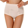 thumbnail image 1 of 3 Packs Womens Period Underwear Menstrual Pocket Pocket High Waist Anti Leakage Briefs Panties for Women XXXL Khaki, 1 of 5