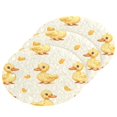 thumbnail image 1 of 3 Packs Of Wood Pulp Cotton Dishwashing Sponge 3.54x2.56 Inch Dishwashing Sponge Household Cleaning Sponge Kitchen Utensils Clean Use Cute Yellow Duckling3, 1 of 7
