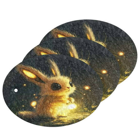 3 Packs Of Wood Pulp Cotton Dishwashing Sponge 3.54x2.56 Inch Dishwashing Sponge Household Cleaning Sponge Kitchen Utensils Clean Use Little Yellow Elf