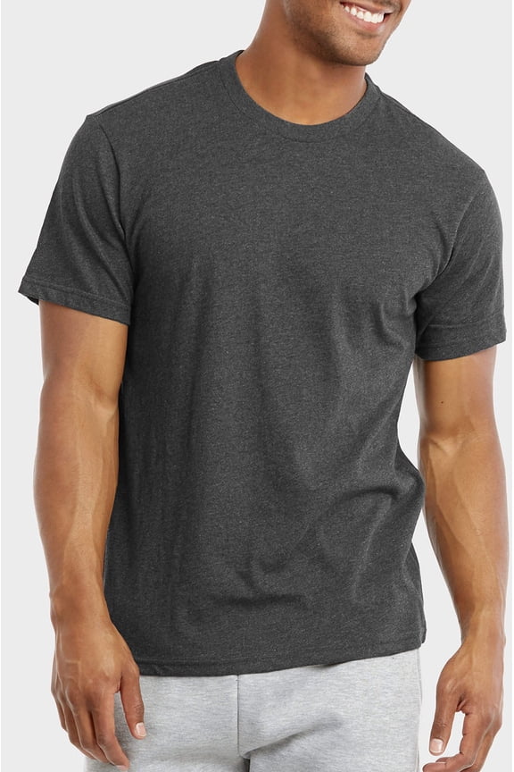 3 Packs of Men's Crew Neck Basic Cotton Heavyweight Classic Tee Shirts (S-3XL)