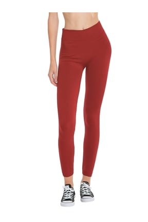 3 Packs of Sofra Plus Size Seamless High Waist Fleece Lined Warm Winter Leggings (Fits XL to 3XL)