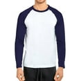 thumbnail image 1 of 3 Packs of TheLovely Men & Women Long Sleeve Baseball Raglan Tee Shirt Top (S-3XL), 1 of 4