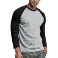 thumbnail image 1 of 3 Packs of TheLovely Men & Women Long Sleeve Baseball Raglan Tee Shirt Top (S-3XL), 1 of 4