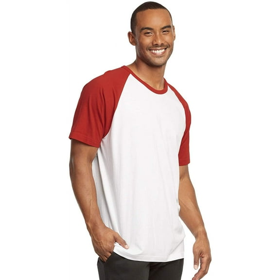 3 Packs of Top Pro Men & Women Short Sleeve Baseball Raglan Tee Shirt Top