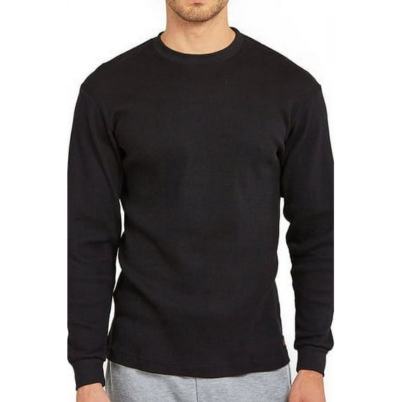 3 Packs of Top Pro Men's Classic Waffle Knit Heavyweight Cotton Long Sleeve Thermal T-Shirt Top