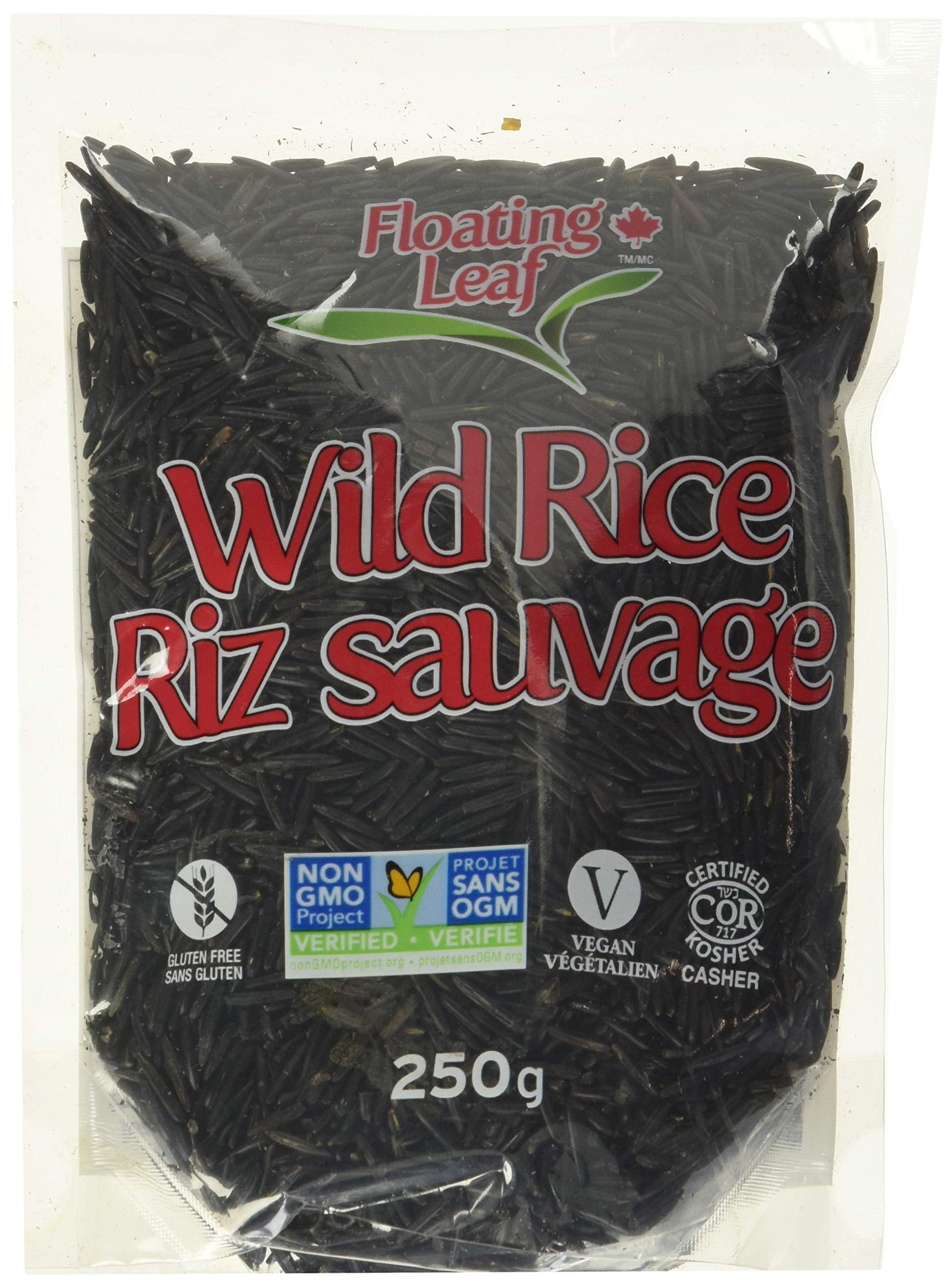 Pollenless Rice 3 Packs x 250g Wild Rice, All Natural, Non Gluten, Non-Gmo, Kosher and ...