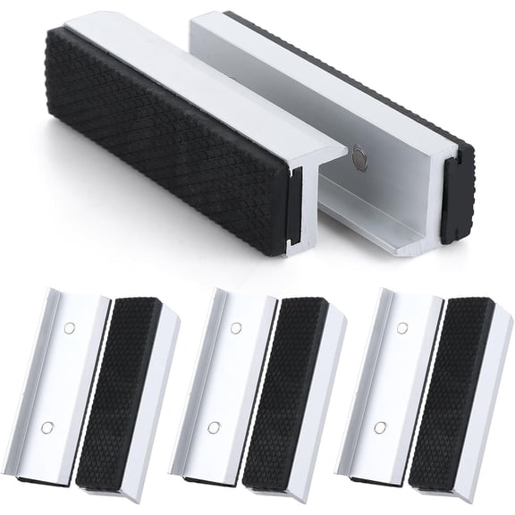 3 Pair 4 Inch Vice Jaw Pads,  Soft Vise  For Bench Vise | , Vise , , Rubber Vise Jaw Pads, Protector for Any Metal Vice