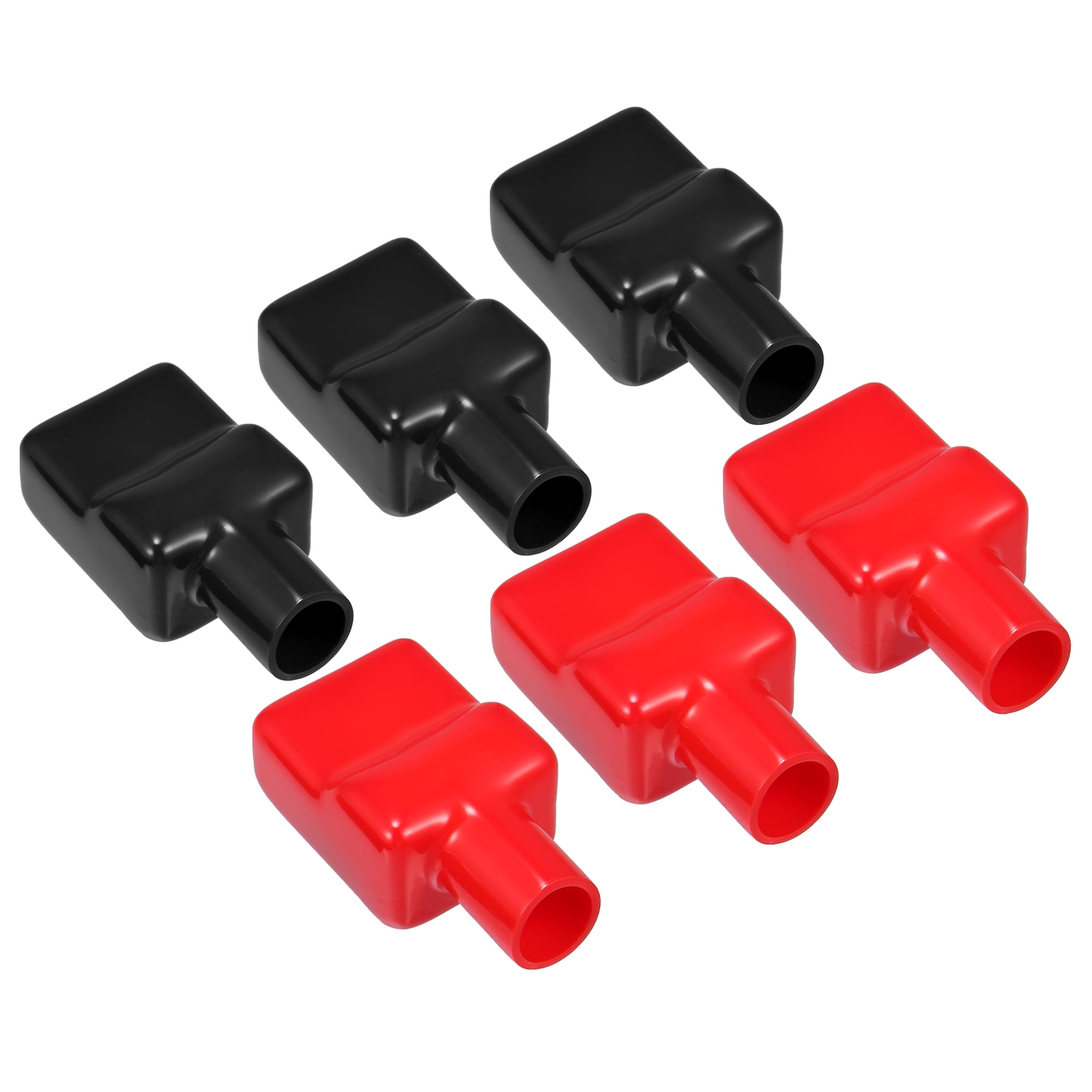 3 Pair Battery Terminal Insulation Covers 64mm Length 14mm 0.55" Car