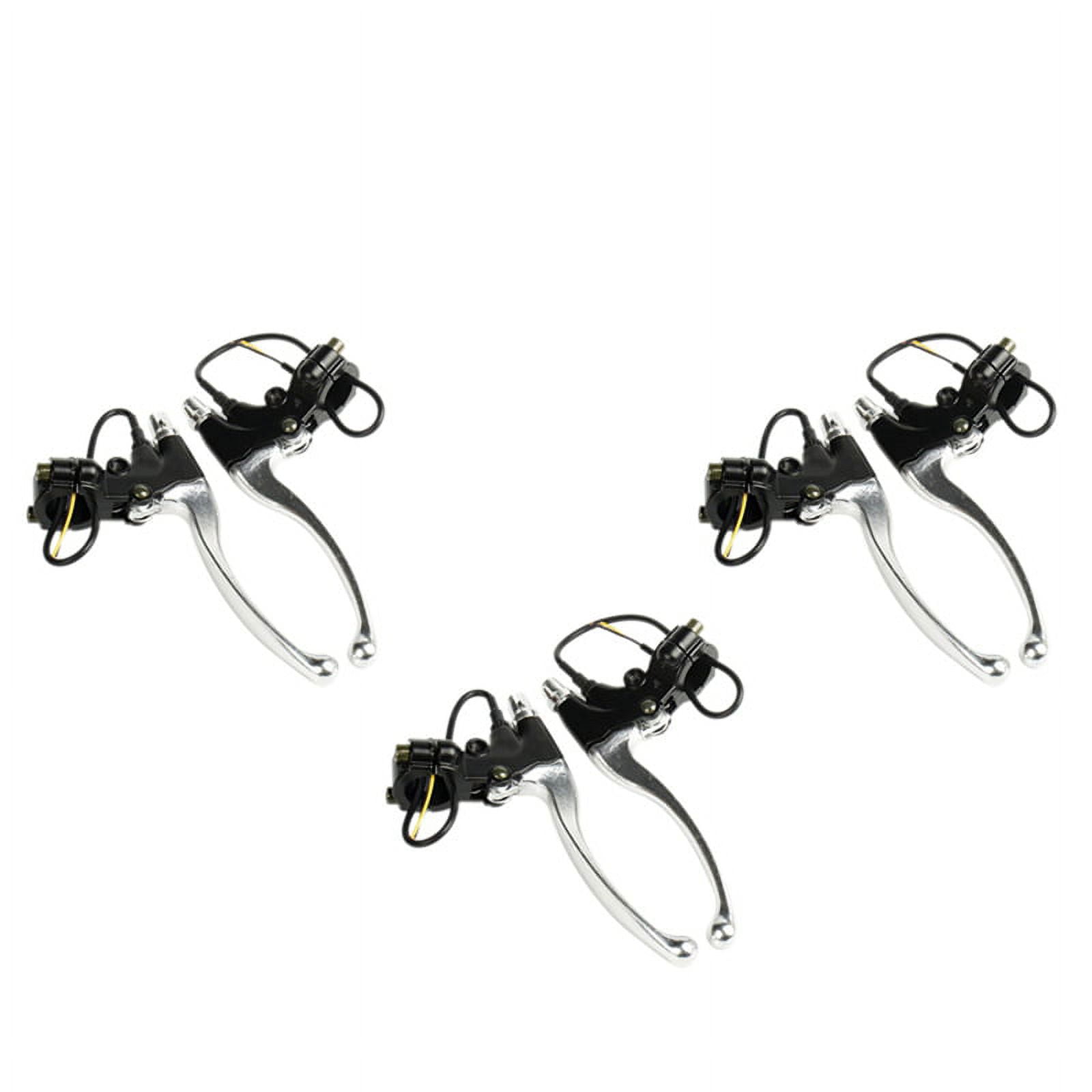 3 Pair Electric Bike Brake Lever Bicycle Handle Brakes CutOff Brake