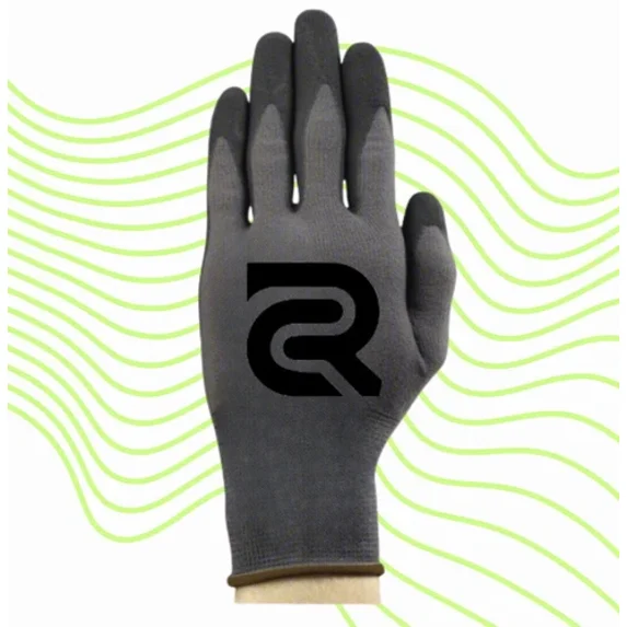 3 Pair Knock Off Ansell Hyflex 11-840 Alternative Foam Nitrile Gloves Medium