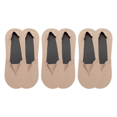 3 Pair Mens Invisible Boat Socks Low Cut Invisible Socks Skin