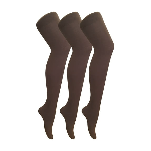 3 Pair Multipack Womens Coloured Opaque 80 Denier Tights | Sock Snob | Plain Block Colour Tights